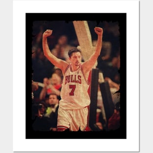 Toni Kukoc #7 in Chicago Bulls Posters and Art